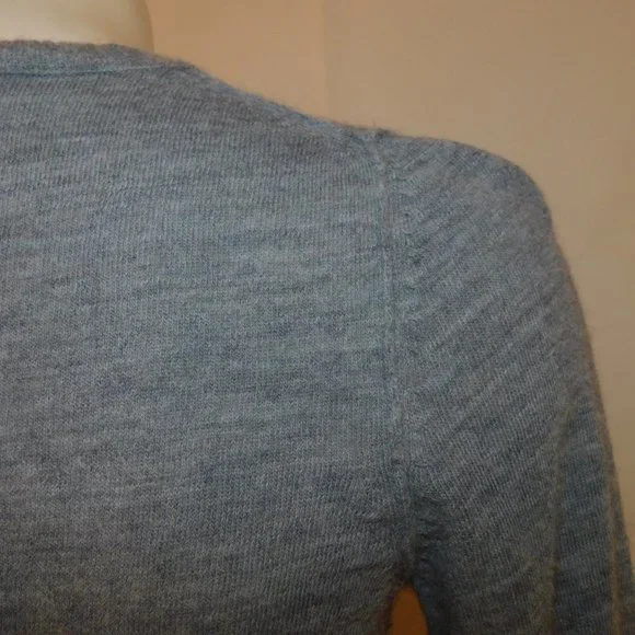 Banana Republic Button Up Sweater Made Of Italian Yarn Wool Alpaca Blend Size S - Picture 6 of 13